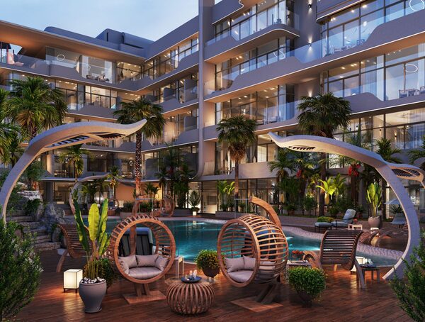 Apartament w Dubaj, Zjednoczone Emiraty Arabskie, 68.97m² - obraz 2