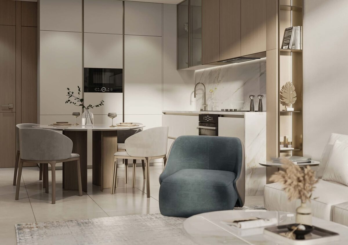 Квартира с 1 спальней, 161.03м² в Дубай, ОАЭ [ID: 1102-31977354]