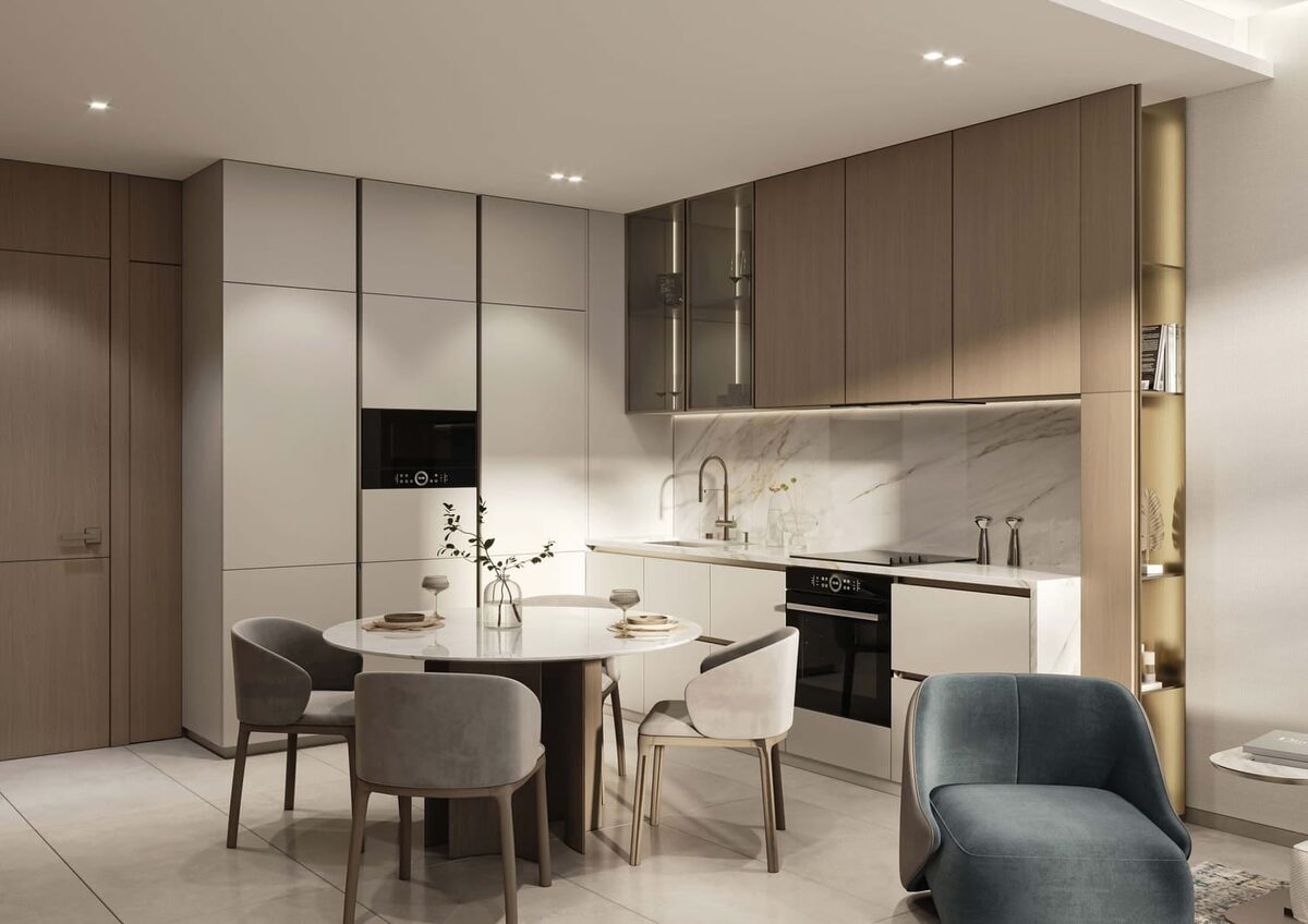 Квартира с 1 спальней, 161.03м² в Дубай, ОАЭ [ID: 1102-31977354]