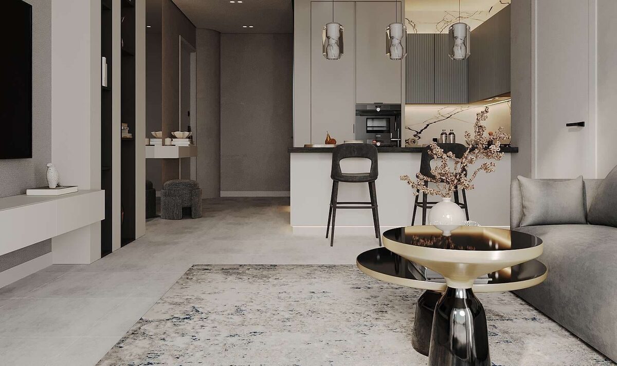 Apartment with 1 bedroom, 60.28m² in Dubai, UAE [ID: 1102-2483e829]