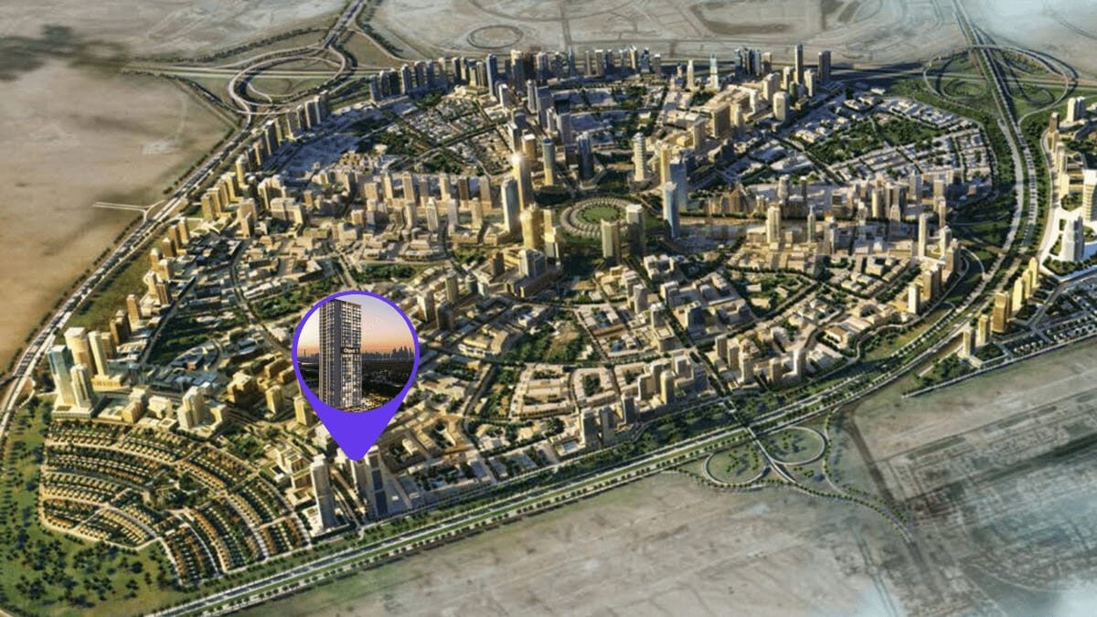 Apartment with 1 bedroom, 60.28m² in Dubai, UAE [ID: 1102-2483e829]