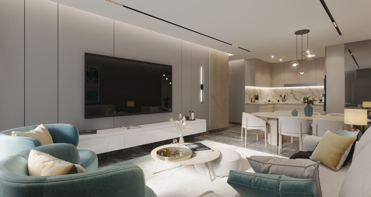 Квартира з 1 спальнею, 46.36м² в Дубай, ОАЕ [ID: 1102-bf2c35b8]