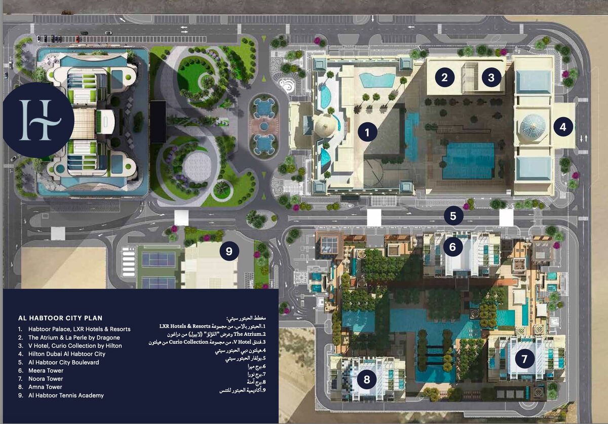 Apartament z 1 sypialnią, 137.20m² w Dubaj, Zjednoczone Emiraty Arabskie [ID: 1102-a1e63134]