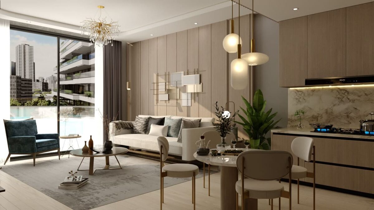 Квартира с 2 спальнями, 68.97м² в Дубай, ОАЭ [ID: 1102-cb2111d4]