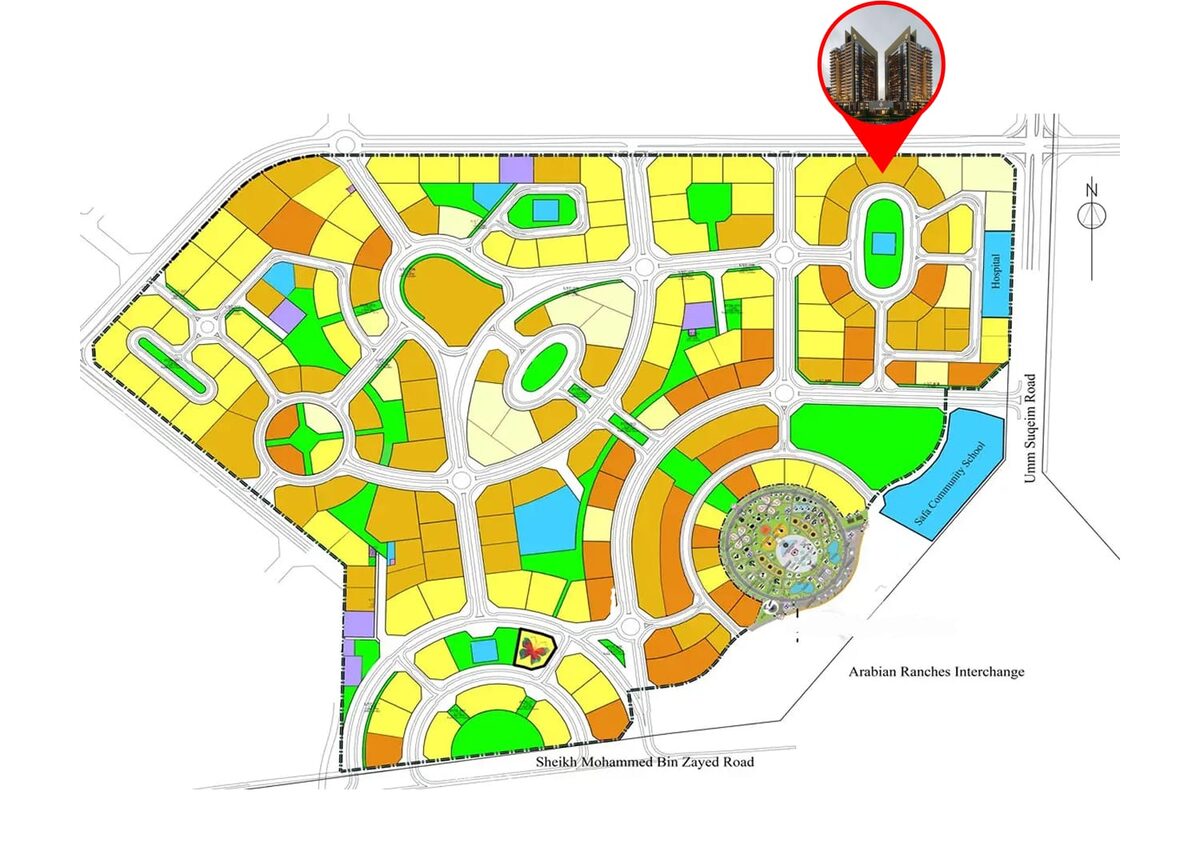 Квартира з 1 спальнею, 137.01м² в Дубай, ОАЕ [ID: 1102-73b46267]