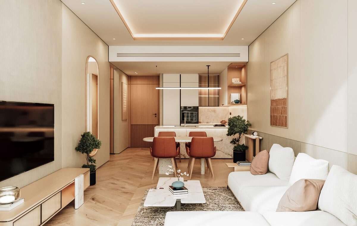 Apartament z 1 sypialnią, 156.54m² w Dubaj, Zjednoczone Emiraty Arabskie [ID: 1102-9147d4a6]