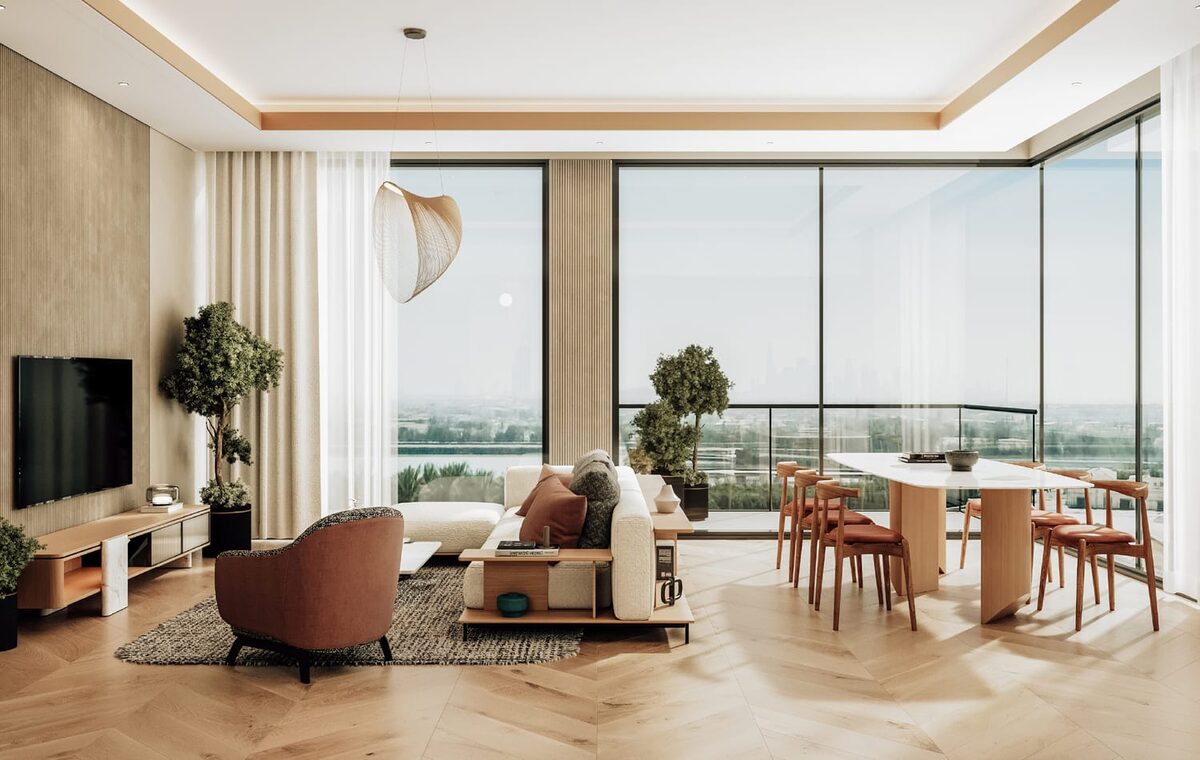 Apartament z 1 sypialnią, 156.54m² w Dubaj, Zjednoczone Emiraty Arabskie [ID: 1102-9147d4a6]