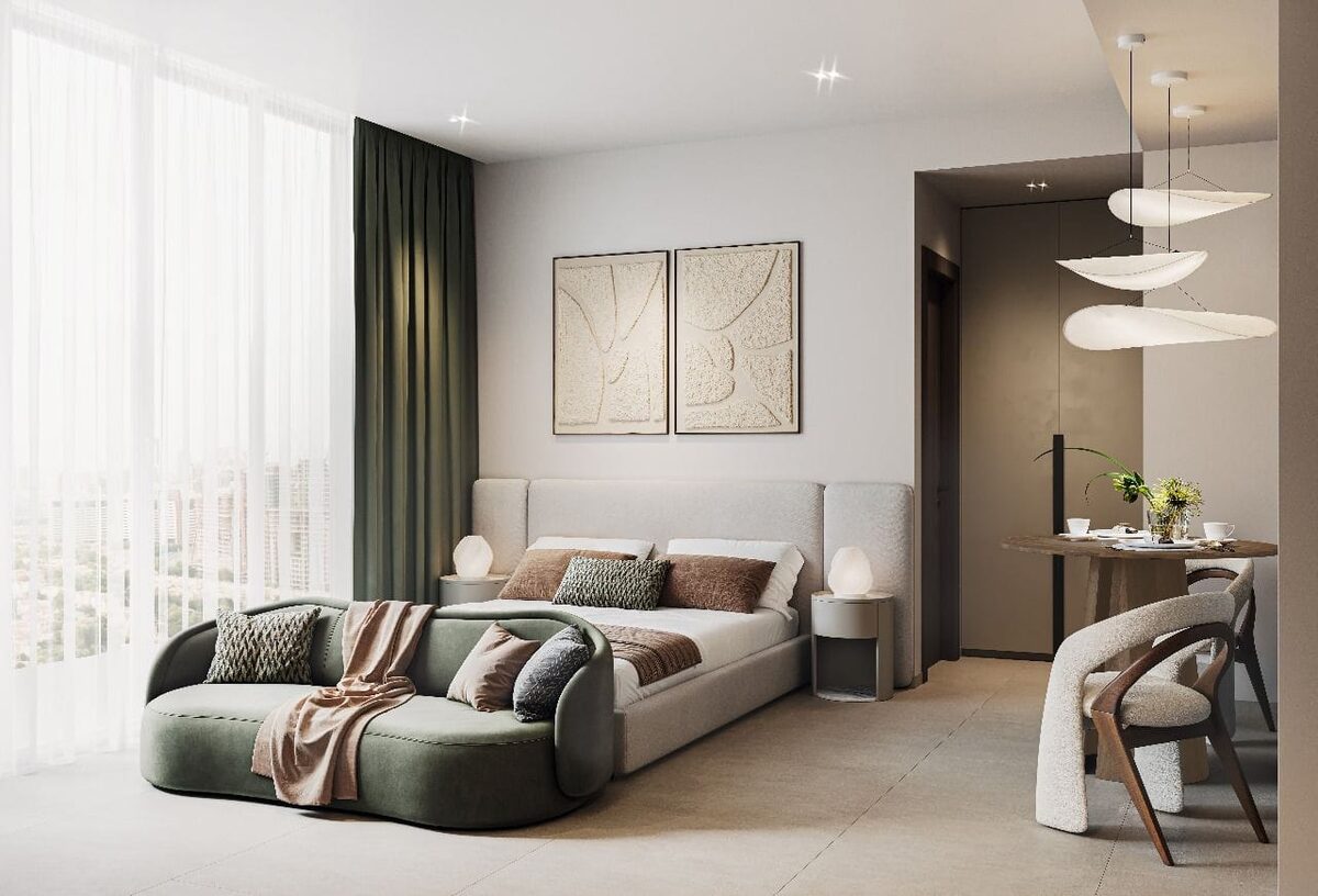 Квартира с 1 спальней, 41.59м² в Дубай, ОАЭ [ID: 1102-c33e4f2f]