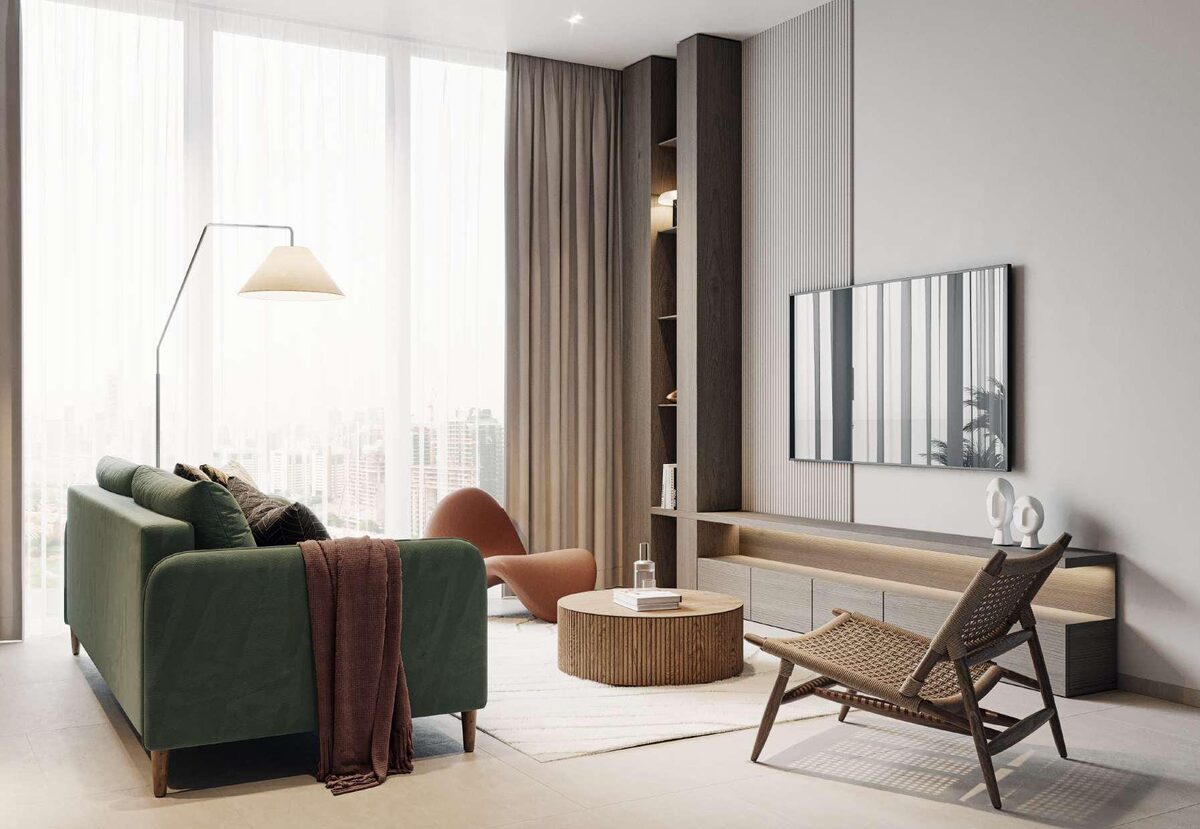 Квартира с 1 спальней, 41.59м² в Дубай, ОАЭ [ID: 1102-c33e4f2f]