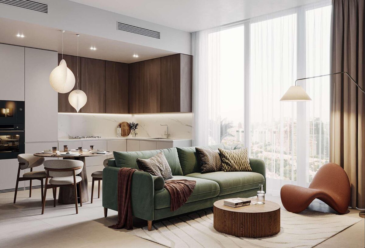 Квартира с 1 спальней, 41.59м² в Дубай, ОАЭ [ID: 1102-c33e4f2f]