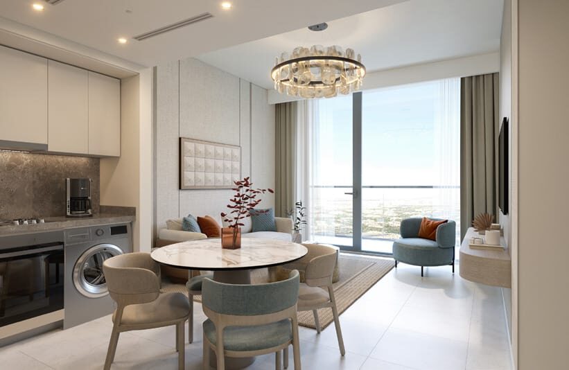 Apartament z 1 sypialnią, 61.03m² w Dubaj, Zjednoczone Emiraty Arabskie [ID: 1102-73bf0b0a]