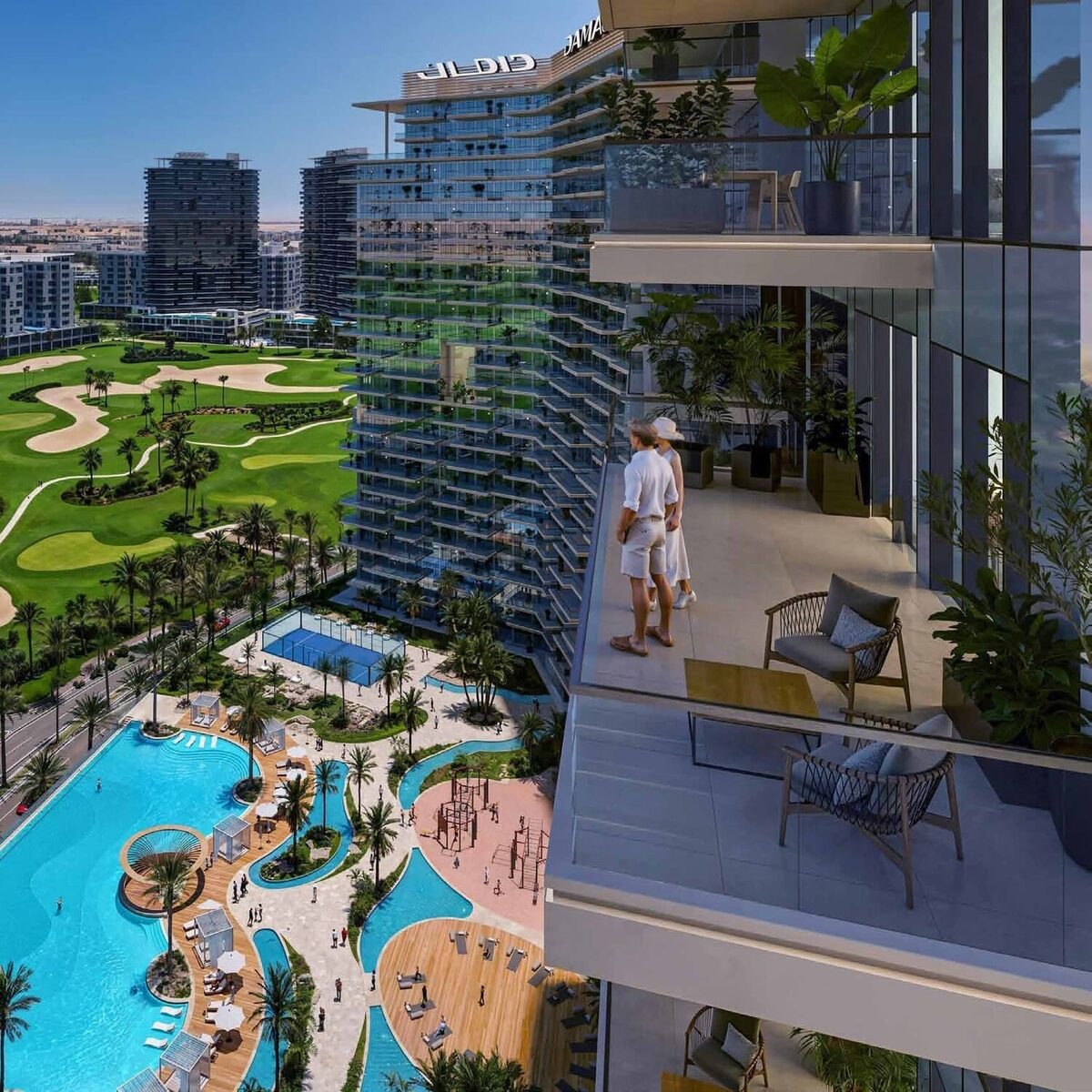 Apartment with 1 bedroom, 58.60m² in Dubai, UAE [ID: 1102-ffba2ffe]