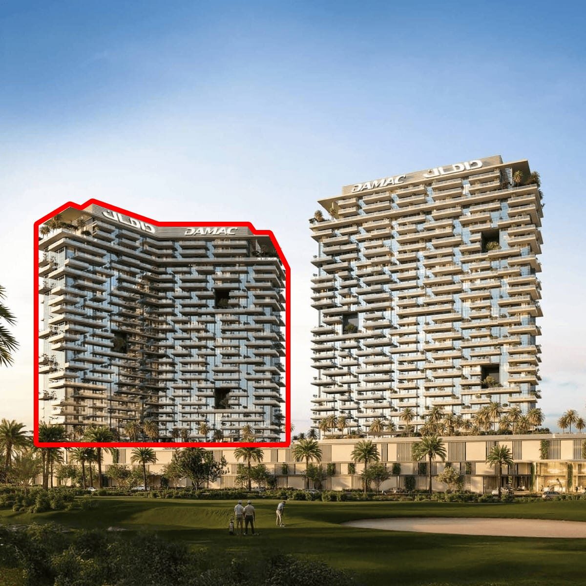 Apartment with 1 bedroom, 58.60m² in Dubai, UAE [ID: 1102-ffba2ffe]