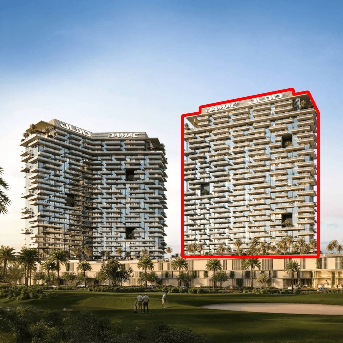 Apartment with 1 bedroom, 58.60m² in Dubai, UAE [ID: 1102-ffba2ffe]