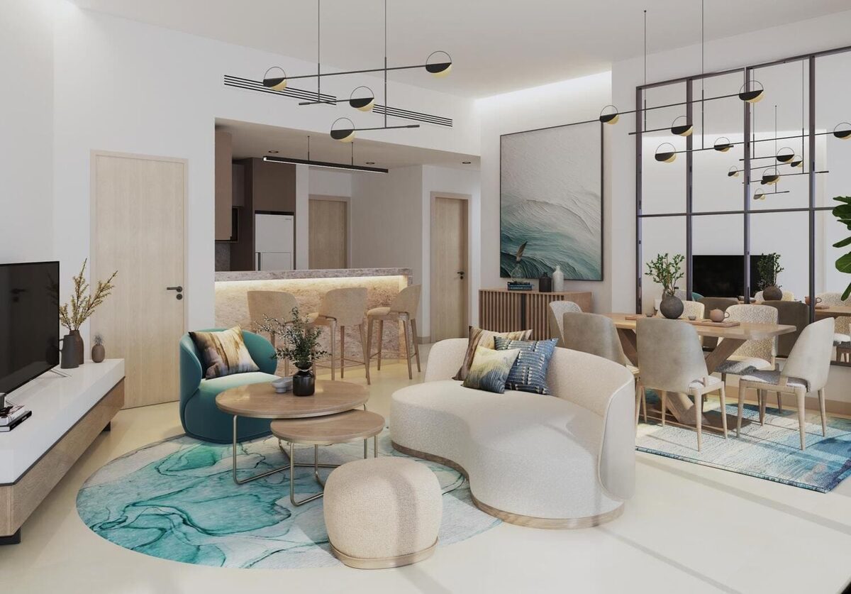 Apartment with 1 bedroom, 58.60m² in Dubai, UAE [ID: 1102-ffba2ffe]