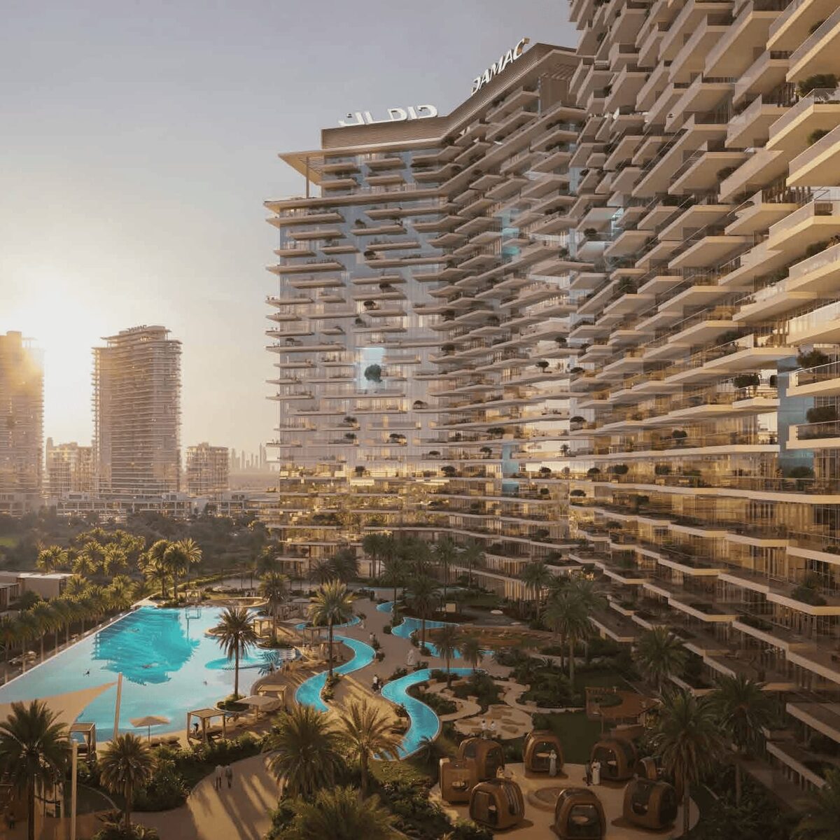 Apartment with 1 bedroom, 58.60m² in Dubai, UAE [ID: 1102-ffba2ffe]