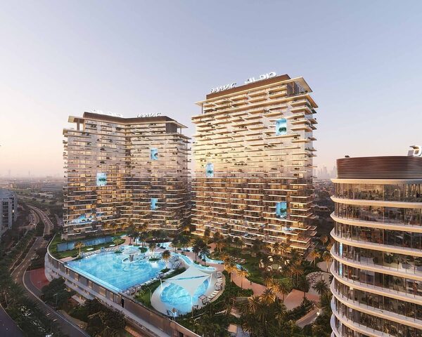 Apartament w Dubaj, Zjednoczone Emiraty Arabskie, 58.60m²