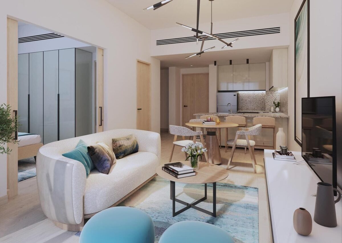 Apartment with 1 bedroom, 58.60m² in Dubai, UAE [ID: 1102-ffba2ffe]
