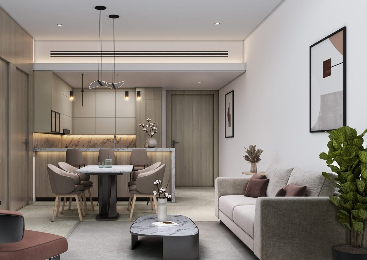 Apartment with 1 bedroom, 37.66m² in Dubai, UAE [ID: 1102-ecf58d1a]
