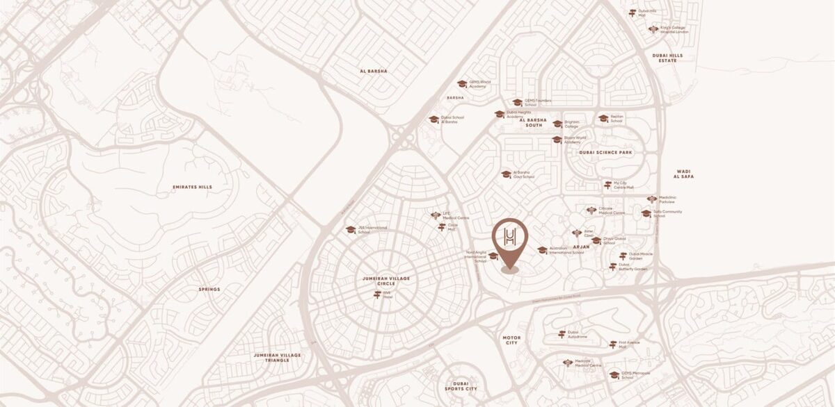 Квартира з 1 спальнею, 32.90м² в Дубай, ОАЕ [ID: 1102-f2661f1f]