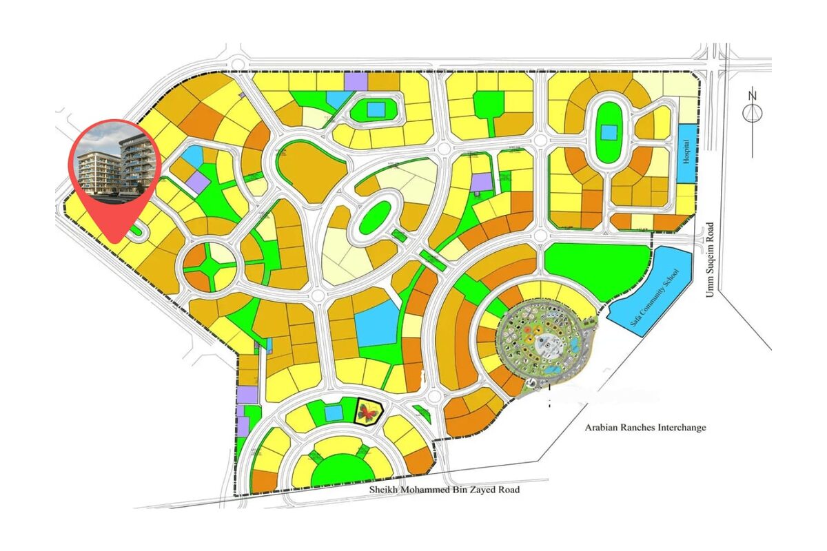 Квартира з 1 спальнею, 62.99м² в Дубай, ОАЕ [ID: 1102-d9e5e881]