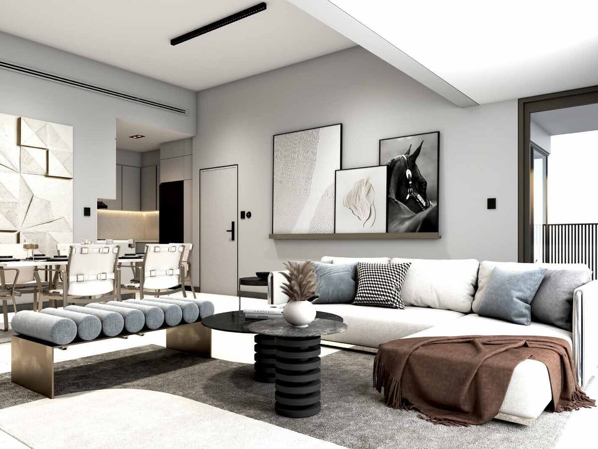 Apartment with 1 bedroom, 70.93m² in Dubai, UAE [ID: 1102-c7558c92]