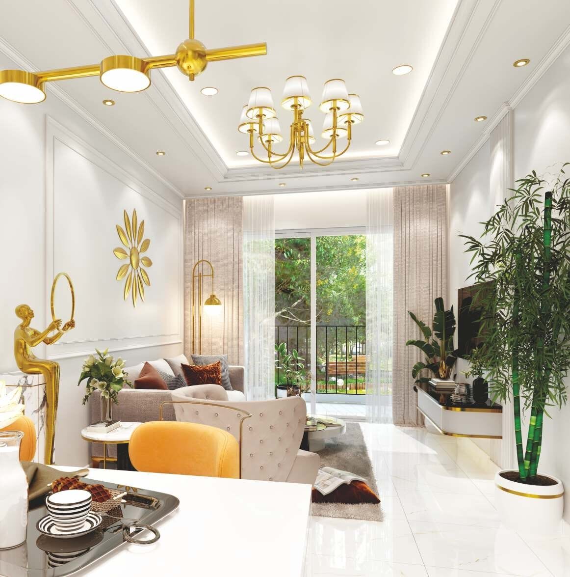 Квартира с 2 спальнями, 129.72м² в Дубай, ОАЭ [ID: 1102-e906566e]