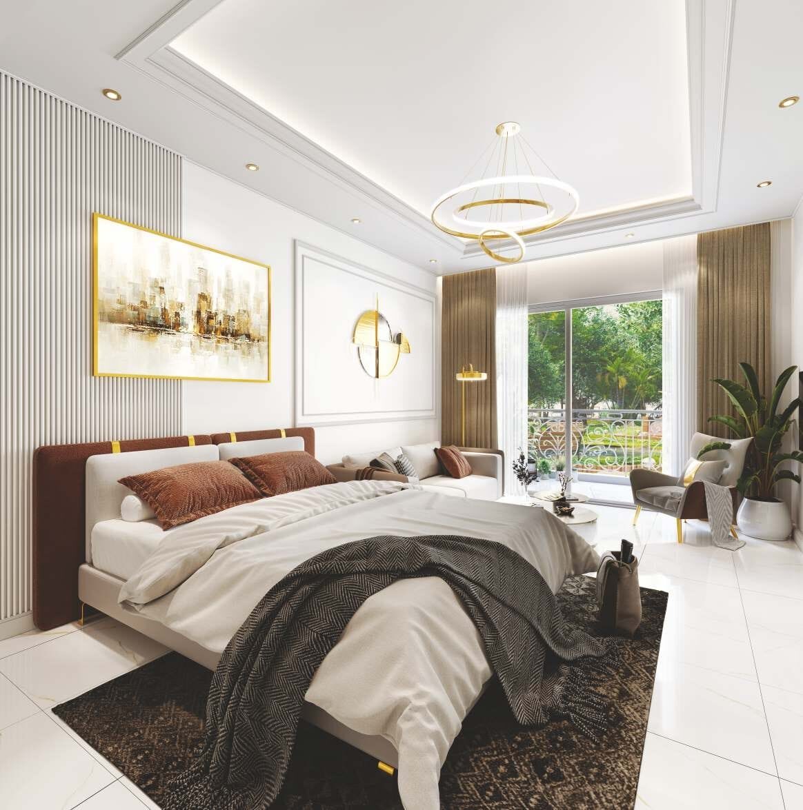 Квартира с 2 спальнями, 129.72м² в Дубай, ОАЭ [ID: 1102-e906566e]