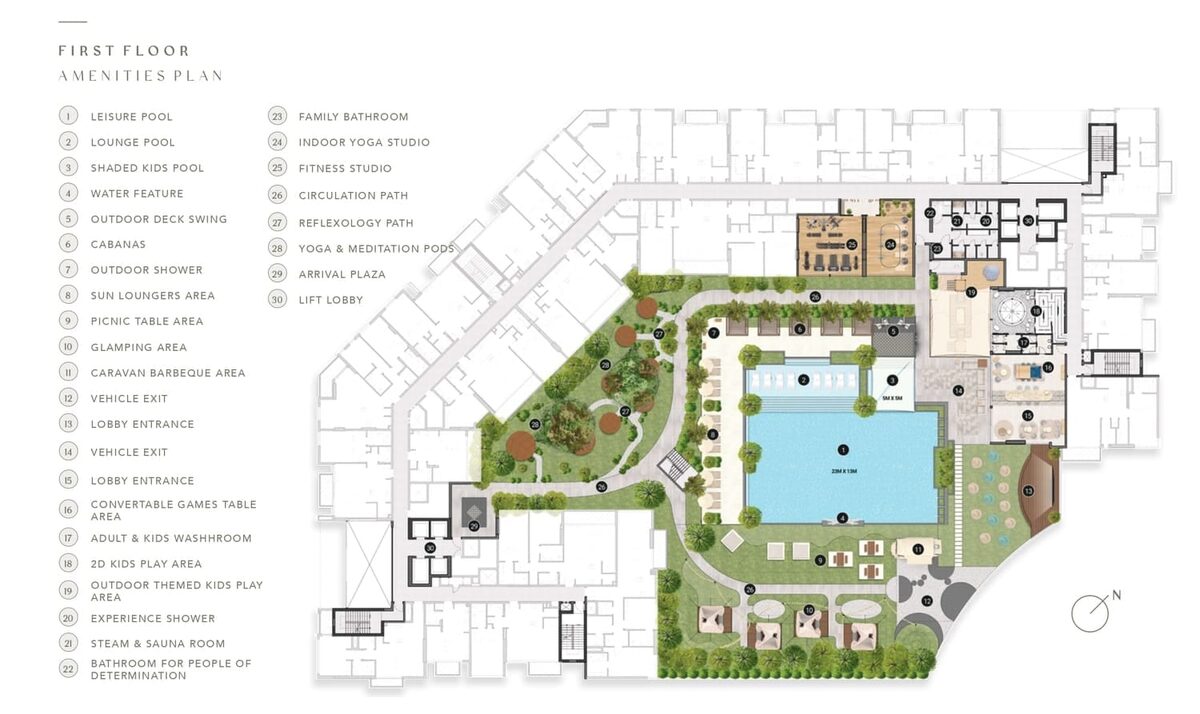 Apartament z 1 sypialnią, 156.07m² w Dubaj, Zjednoczone Emiraty Arabskie [ID: 1102-67bce167]