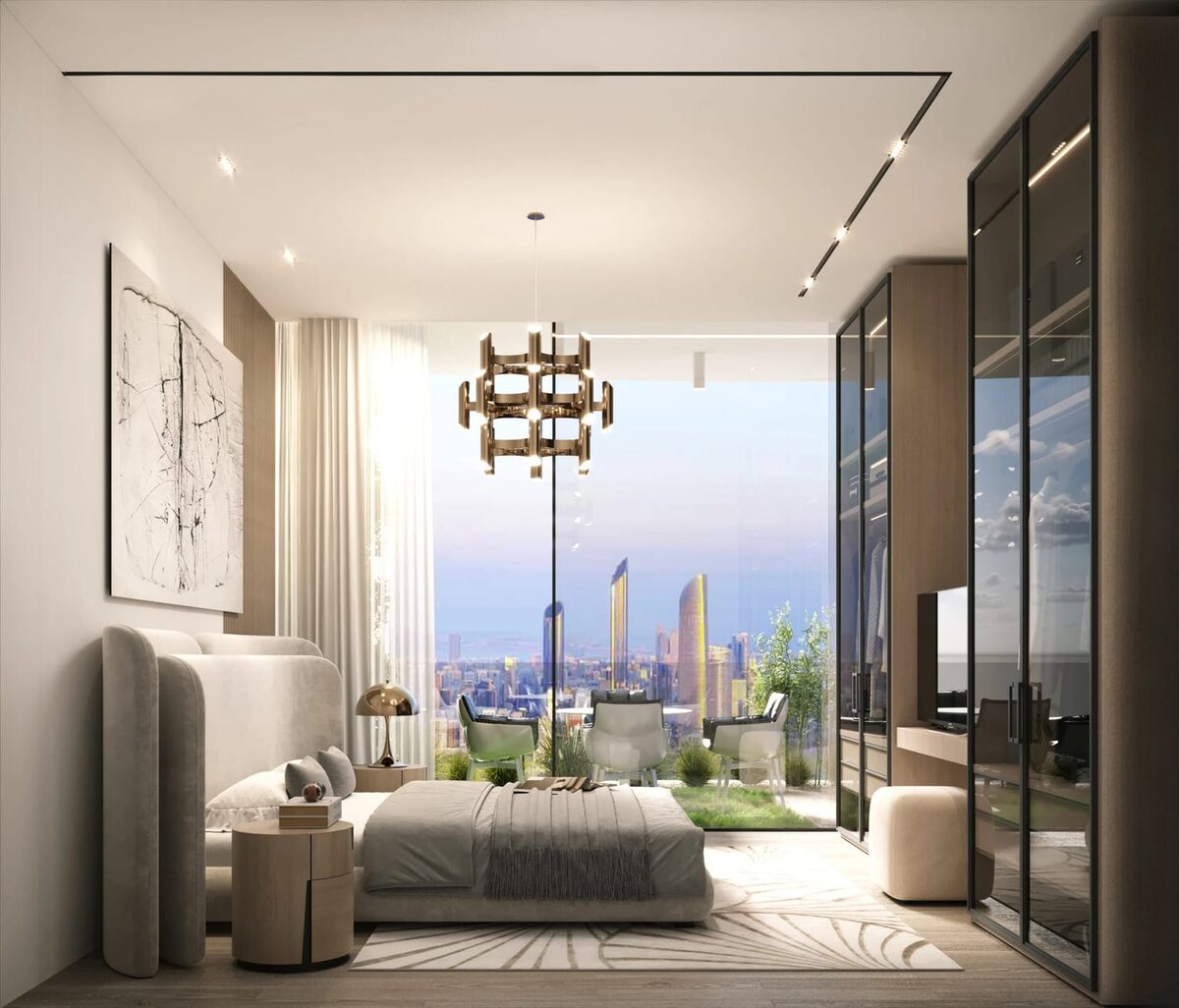 Apartament z 1 sypialnią, 74.49m² w Abu Dhabi, Zjednoczone Emiraty Arabskie [ID: 1102-ef13722c]