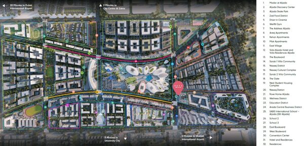 Apartament w Dubaj, Zjednoczone Emiraty Arabskie, 164.02m² - obraz 10