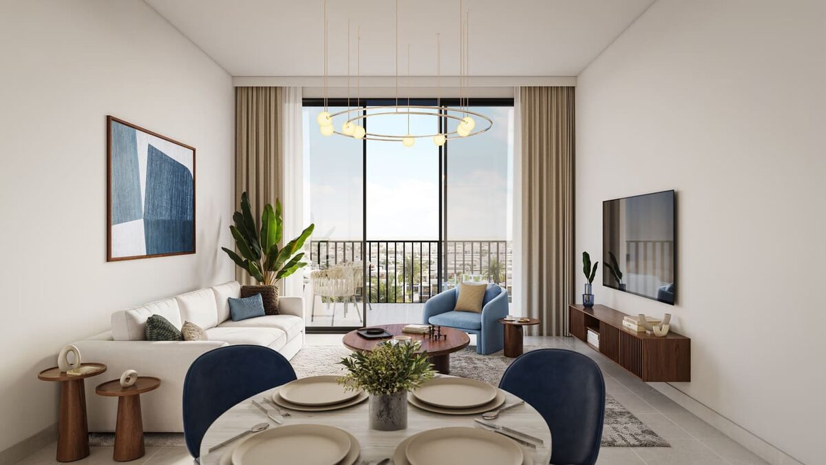 Apartament, 58.50m² w Dubaj, Zjednoczone Emiraty Arabskie [ID: 1102-d9a4f7b3]