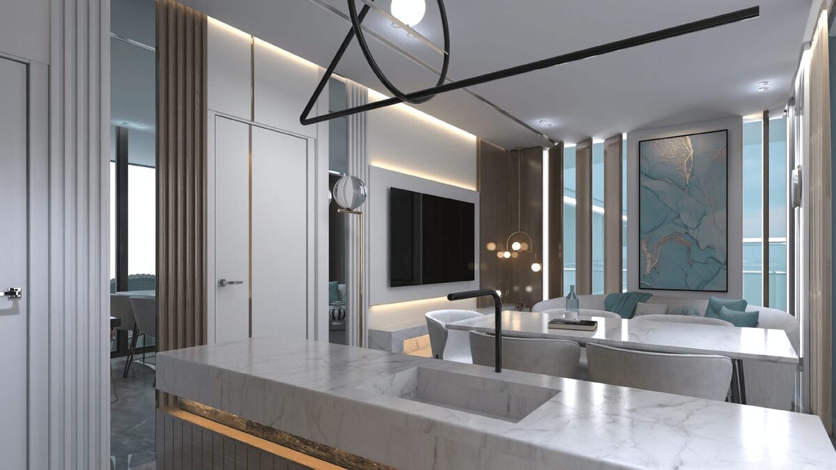 Квартира з 1 спальнею, 76.45м² в Дубай, ОАЕ [ID: 1102-47518052]