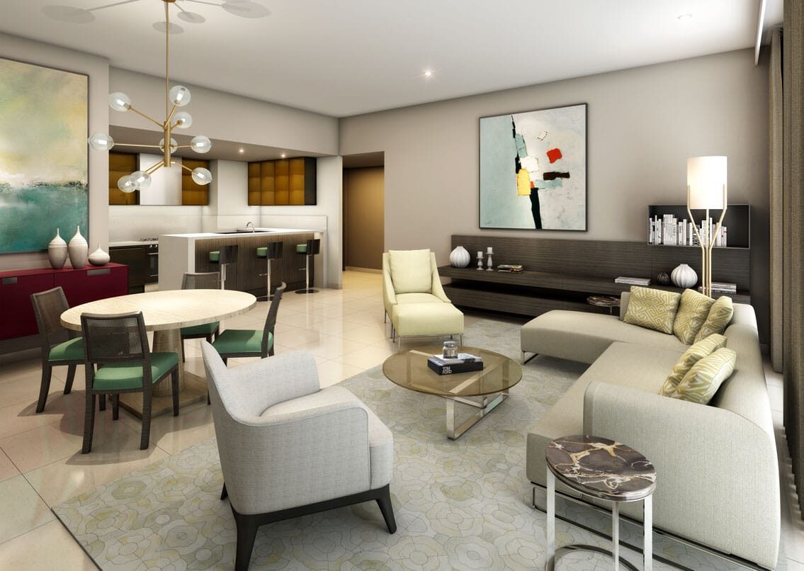 Apartament z 1 sypialnią, 97.20m² w Dubaj, Zjednoczone Emiraty Arabskie [ID: 1102-ec95b53e]