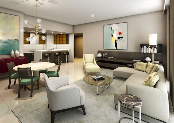 Apartament w Dubaj, Zjednoczone Emiraty Arabskie, 97.20m² - obraz 6