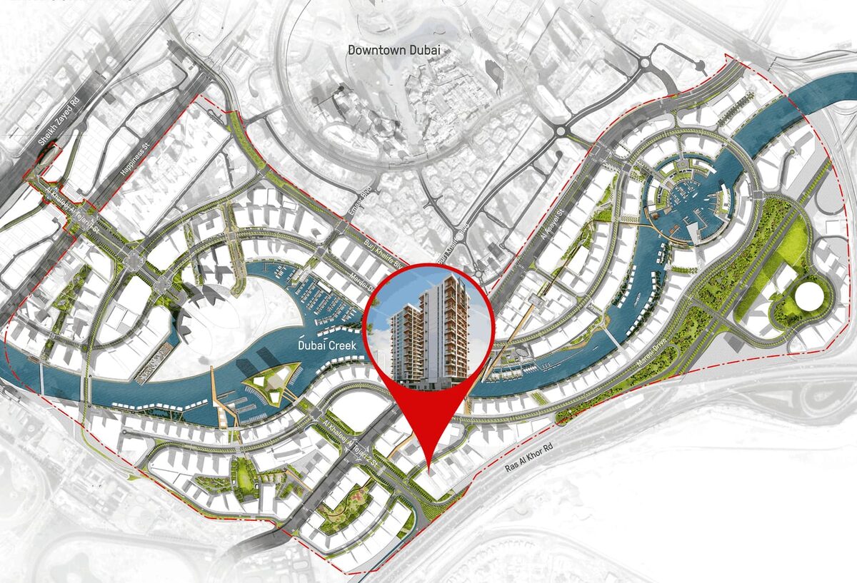 Квартира з 1 спальнею, 51.68м² в Дубай, ОАЕ [ID: 1102-8c28b0ef]