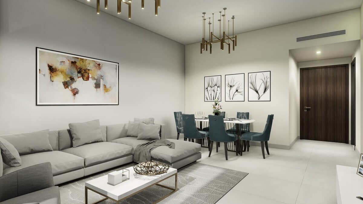 Apartament z 1 sypialnią, 60.00m² w Dubaj, Zjednoczone Emiraty Arabskie [ID: 1102-defe5c76]