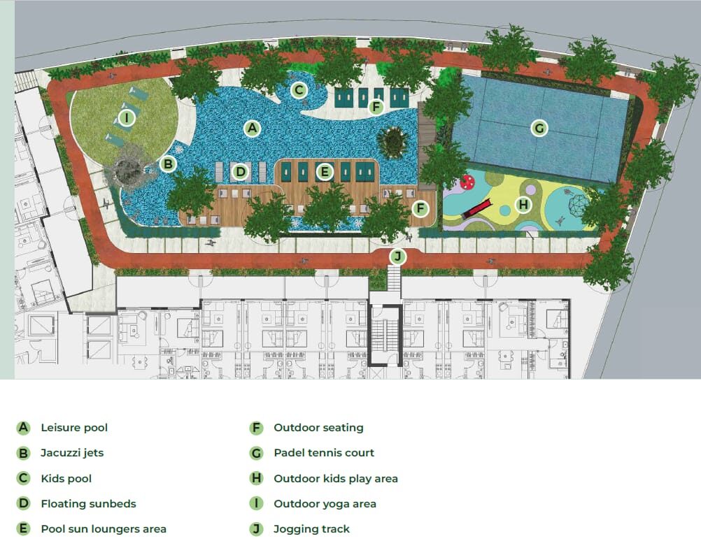Apartament z 1 sypialnią, 38.50m² w Dubaj, Zjednoczone Emiraty Arabskie [ID: 1102-6078c15f]