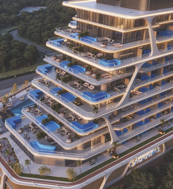 Apartament w Dubaj, Zjednoczone Emiraty Arabskie, 117.66m² - obraz 4