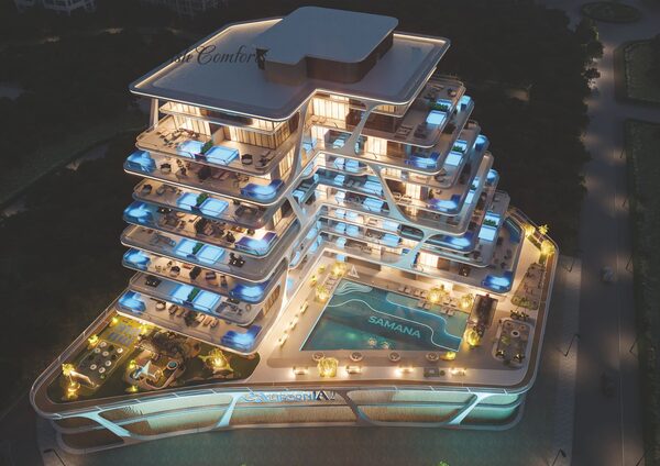 Apartament w Dubaj, Zjednoczone Emiraty Arabskie, 117.66m² - obraz 9