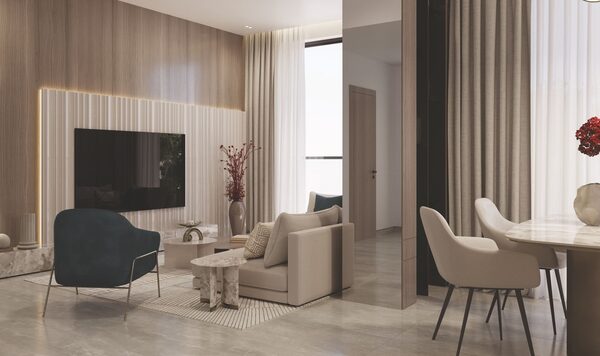 Apartament w Dubaj, Zjednoczone Emiraty Arabskie, 117.66m² - obraz 11