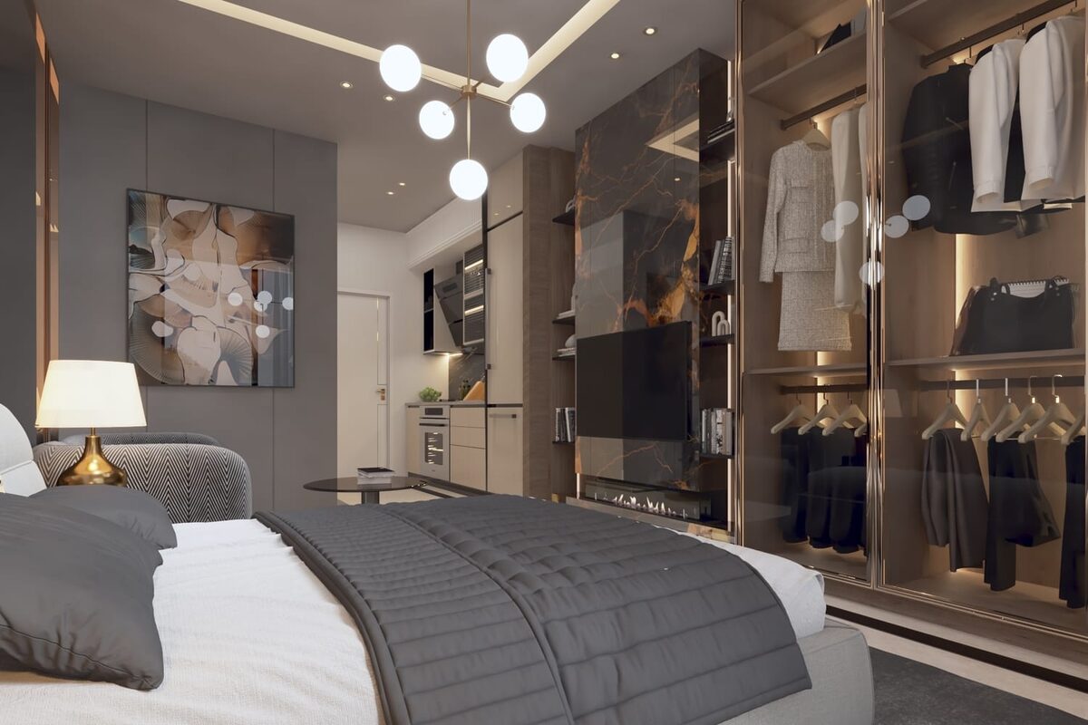 Apartament z 1 sypialnią, 95.79m² w Dubaj, Zjednoczone Emiraty Arabskie [ID: 1102-43113b54]