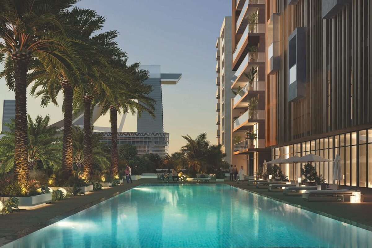 Apartament z 1 sypialnią, 87.43m² w Dubaj, Zjednoczone Emiraty Arabskie [ID: 1102-719cc6ac]