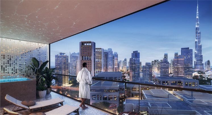Apartment with 1 bedroom, 56.26m² in Dubai, UAE [ID: 1102-9b7c13ee]
