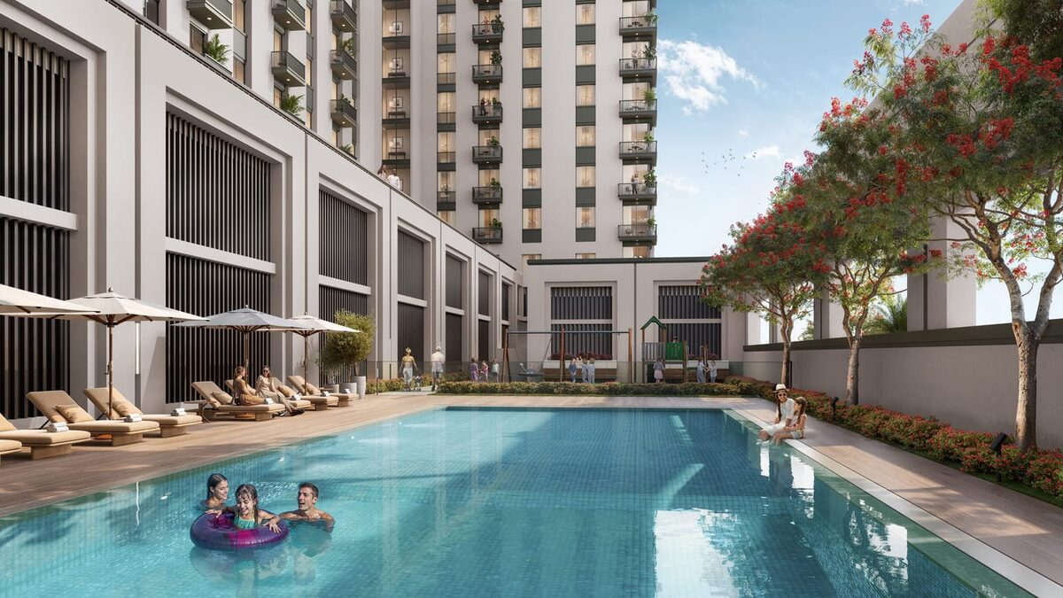 Apartament z 1 sypialnią, 59.07m² w Dubaj, Zjednoczone Emiraty Arabskie [ID: 1102-bac040af]