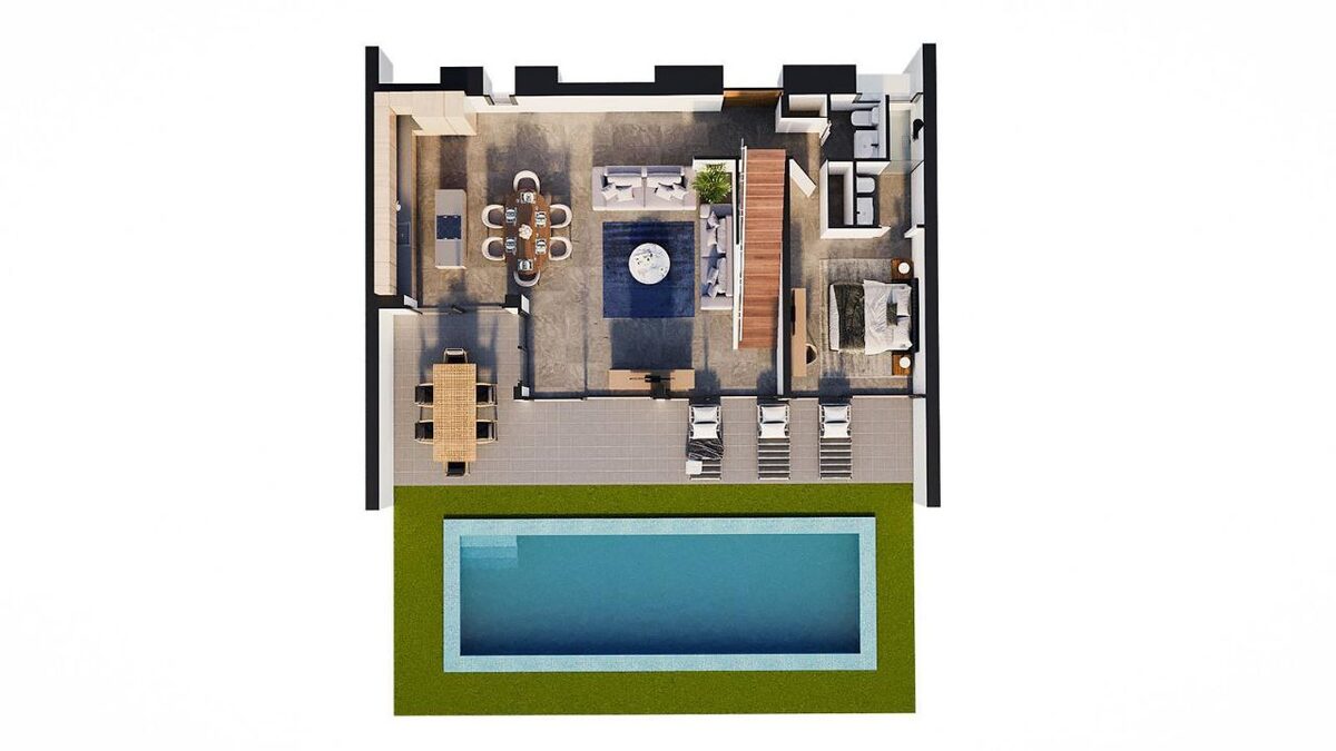Вилла с 3 спальнями, 273м² в Кальпе, Испания [ID: 0138-007]