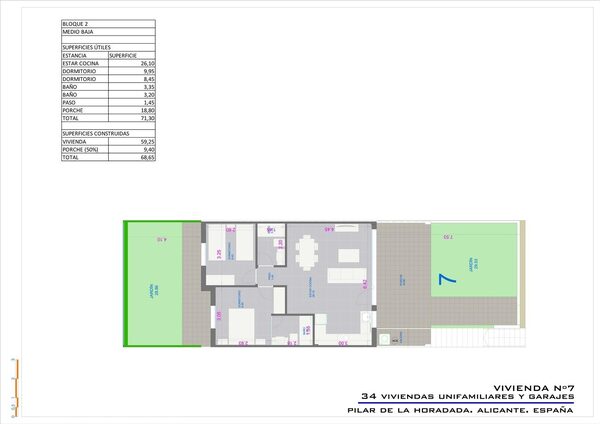 Бунгало в Пилар-де-ла-Орадада, Испания, 68м² - изображение 50