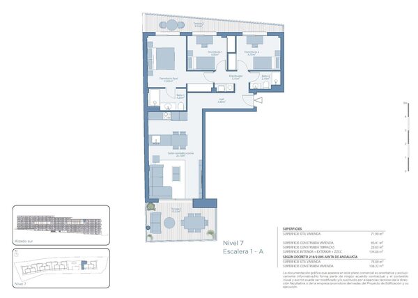 Penthouse w Fuengirola, Hiszpania, 108m² - obraz 15
