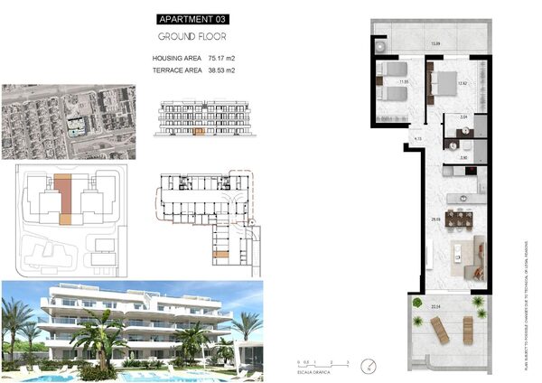 Квартира в Оріуела Коста, Іспанія, 77м² - зображення 20