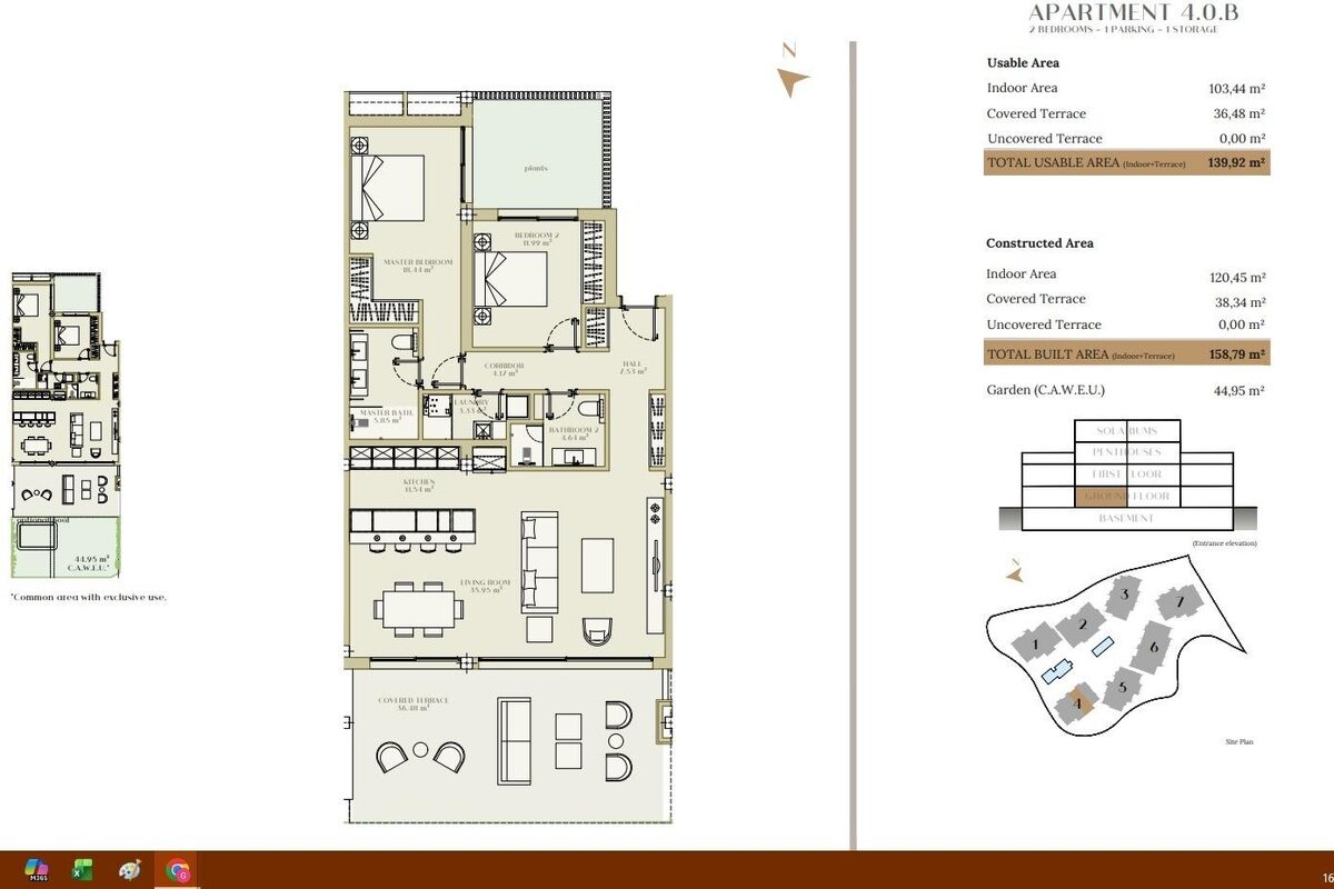 Apartament z 2 sypialniami, 158m² w Estepona, Hiszpania [ID: 0137-N8408]